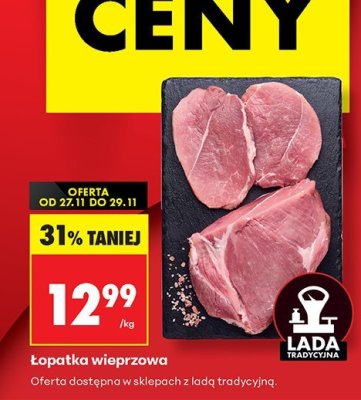 Łopatka wieprzowa promocja w Biedronka