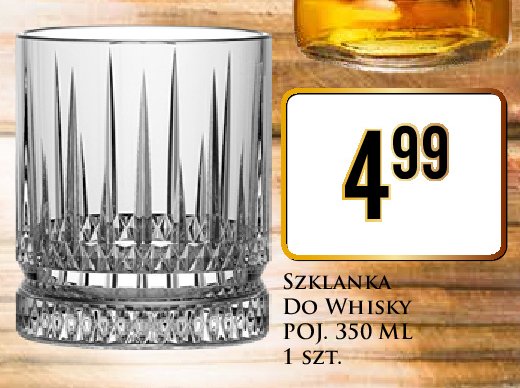 Szklanka do whisky 350 ml promocja