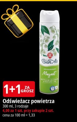 Odświeżacz powietrza Bien Ah Muscat promocja w Leclerc