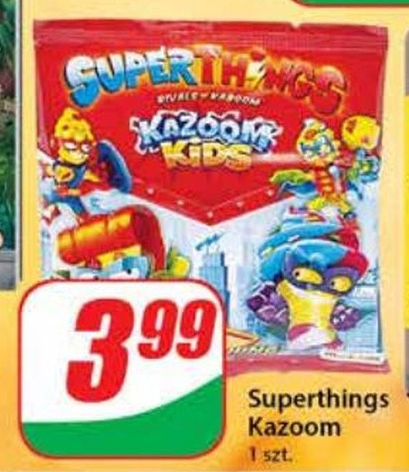 Zestaw startowy super things kazoom promocja