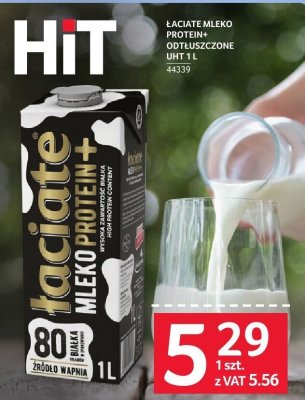 Mleko Łaciate Protein+ UHT 1 l promocja w Selgros