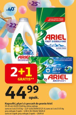 Proszek do prania ultra oxi effect Ariel promocja
