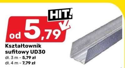 Kształtownik sufitowy UD30 promocja w Bricomarche