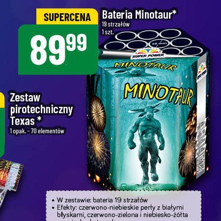 Bateria minotaur SUPER POWER promocja