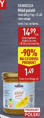 Miód polski różne rodzaje promocja w Aldi