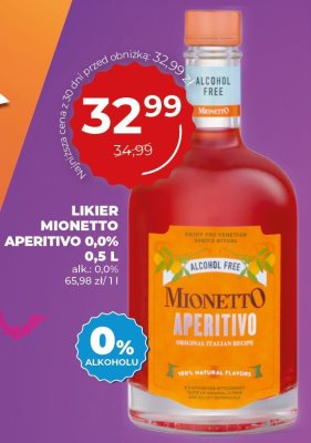 Likier promocja w Duży Ben