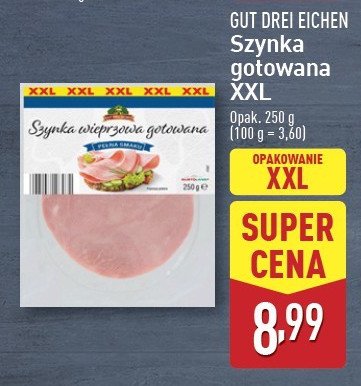 Szynka gotowana Gut drei eichen promocja