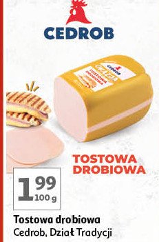 Szynka tostowa drobiowa Cedrob promocja