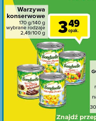 Fasola czerwona Bonduelle gotowane na parze promocja