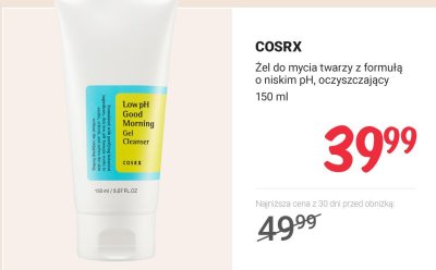 Żel do mycia twarzy z formułą o niskim pH, oczyszczający promocja w Rossmann