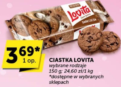 Ciastka Lovita promocja w Groszek