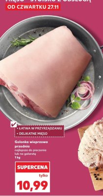 Golonka wieprzowa przednia  promocja w Kaufland