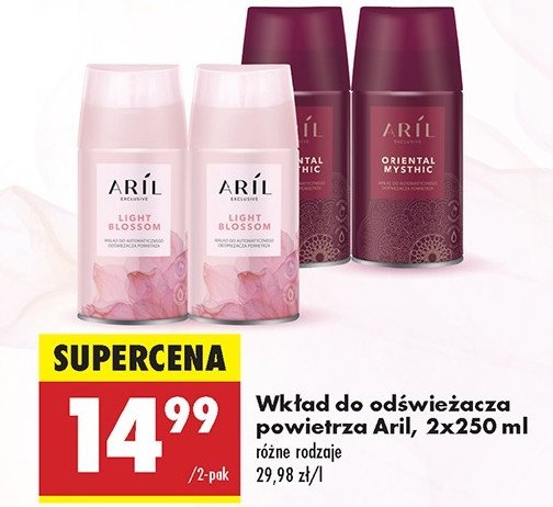 Wkład light blossmom Aril promocja w Biedronka