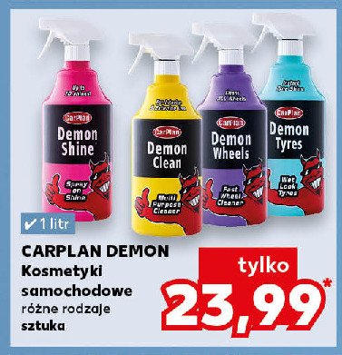 Wosk do nabłyszczania demon shine Carplan promocja