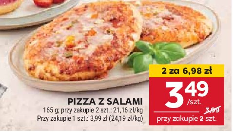 Pizza salami promocja w Stokrotka