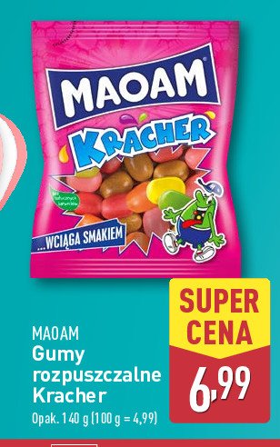 Gumy rozpuszczalne kracher Haribo maoam promocja