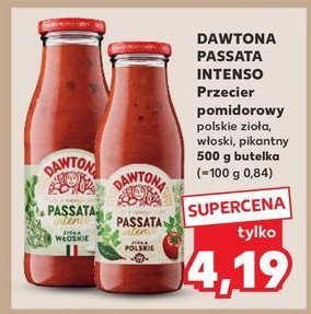 Passata intense pikantna z chili Dawtona promocja w Kaufland