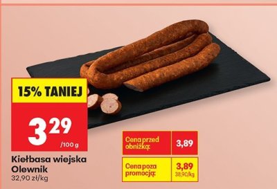 Kiełbasa promocja w Biedronka