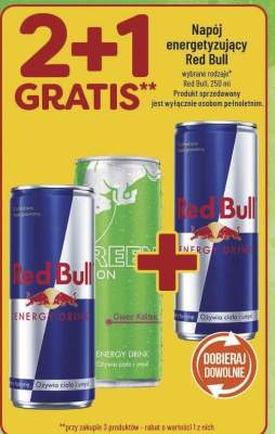 Napój energetyzujący Red Bull promocja w POLOmarket
