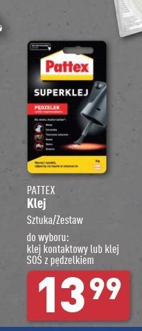 Klej sos z pędzelkiem Pattex promocja