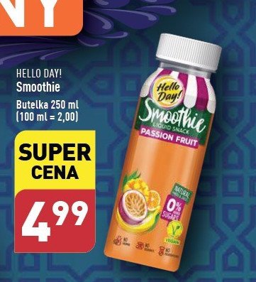 Smoothie passion fruit Hello day! promocja