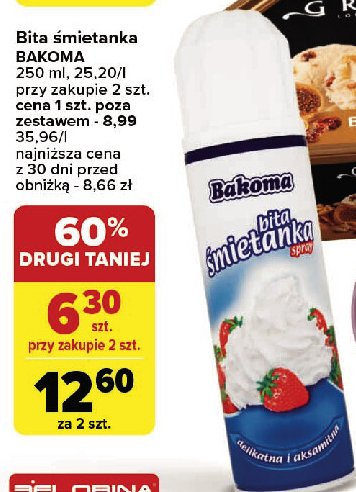 Bita 艣mietanka Bakoma promocja