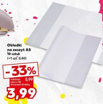 Okładki na zeszyt a5 promocja