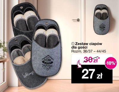 Zestaw ciapów dla gości promocja w Woolworth