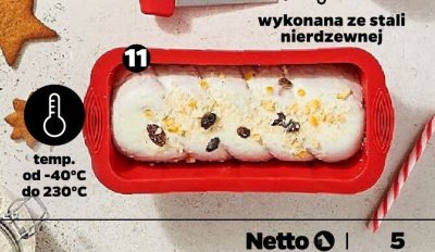 Forma silikonowa do ciasta 25x12 cm promocja w Netto