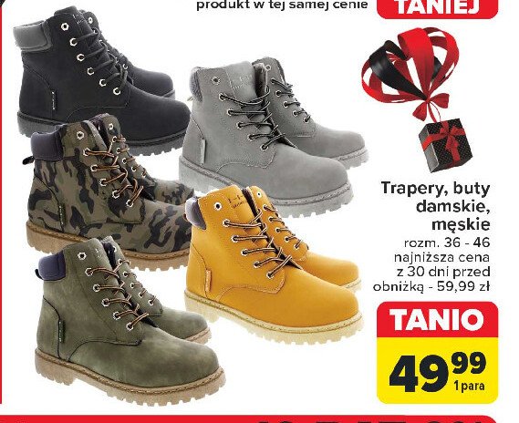 Trapery damskie promocja w Carrefour Market