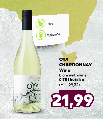 Wino Oya chardonnay promocja
