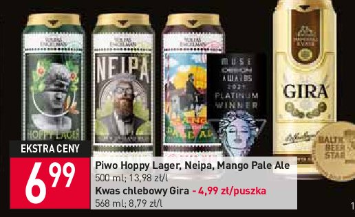 Kwas chlebowy Volfas gira promocja