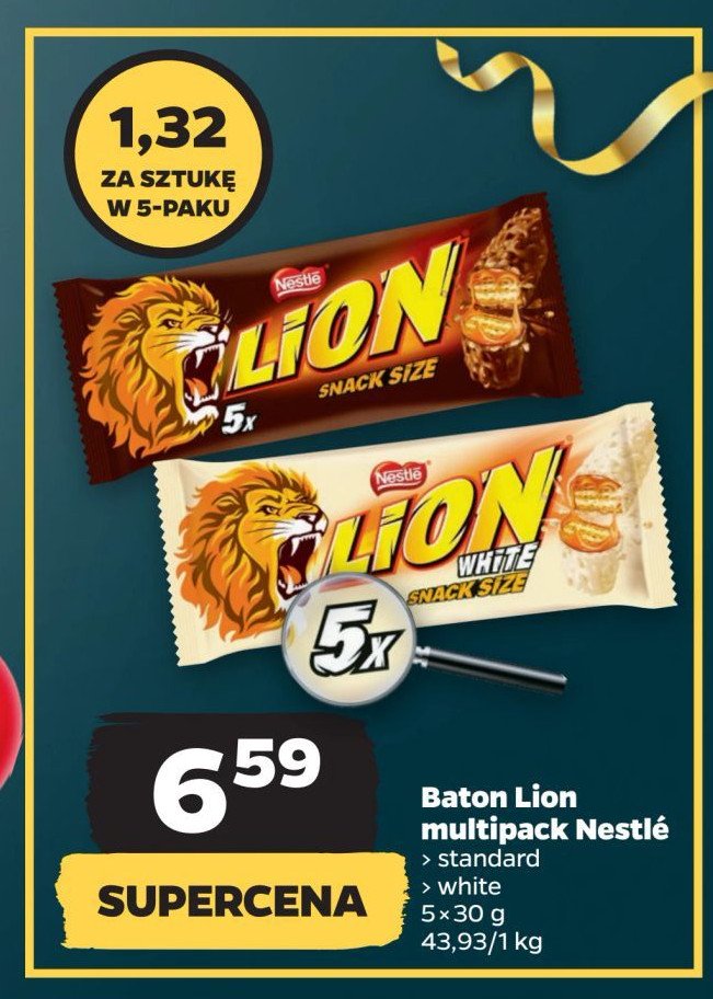 Baton Nestle lion promocja