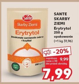 Erytrytol Sante skarby ziemi promocja