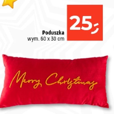 Poduszka wym. 60 x 30 cm promocja w Dealz