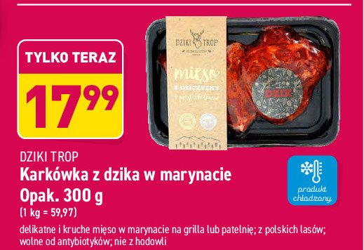 Kark贸wka z dzika w marynacie Dziki trop promocja