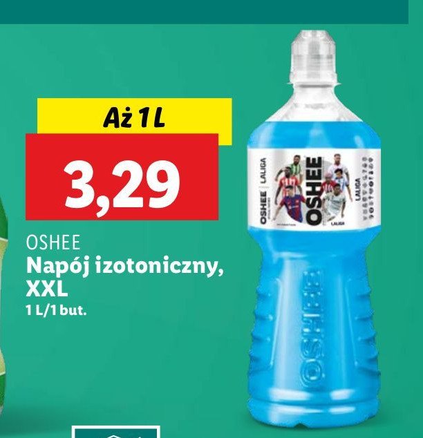 Napój izotoniczny wieloowocowy Oshee promocja