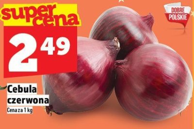 Cebula czerwona promocja w TOPAZ