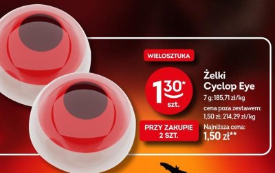 Żelki Cyclop Eye 7g promocja w Żabka