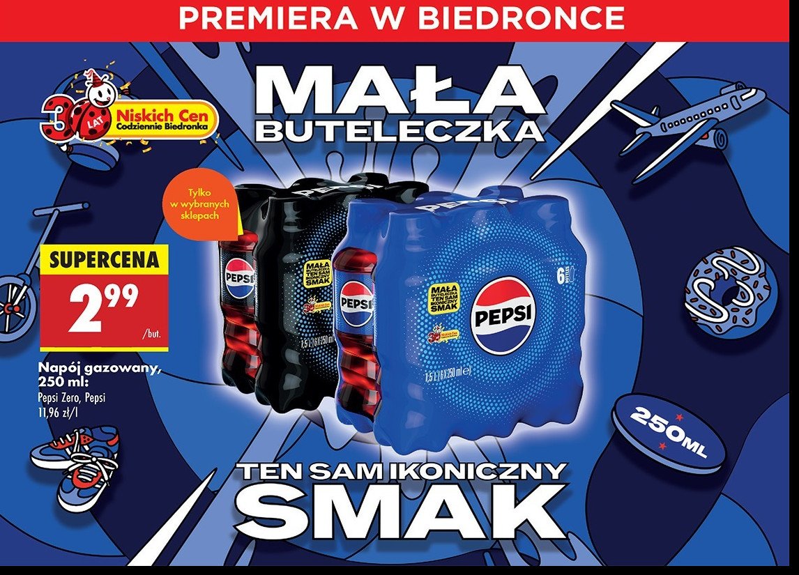 Napój Pepsi zero promocja w Biedronka