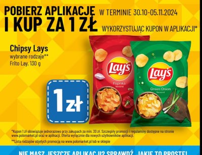 Chipsy paprykowe Lay's Frito lay lay's promocja