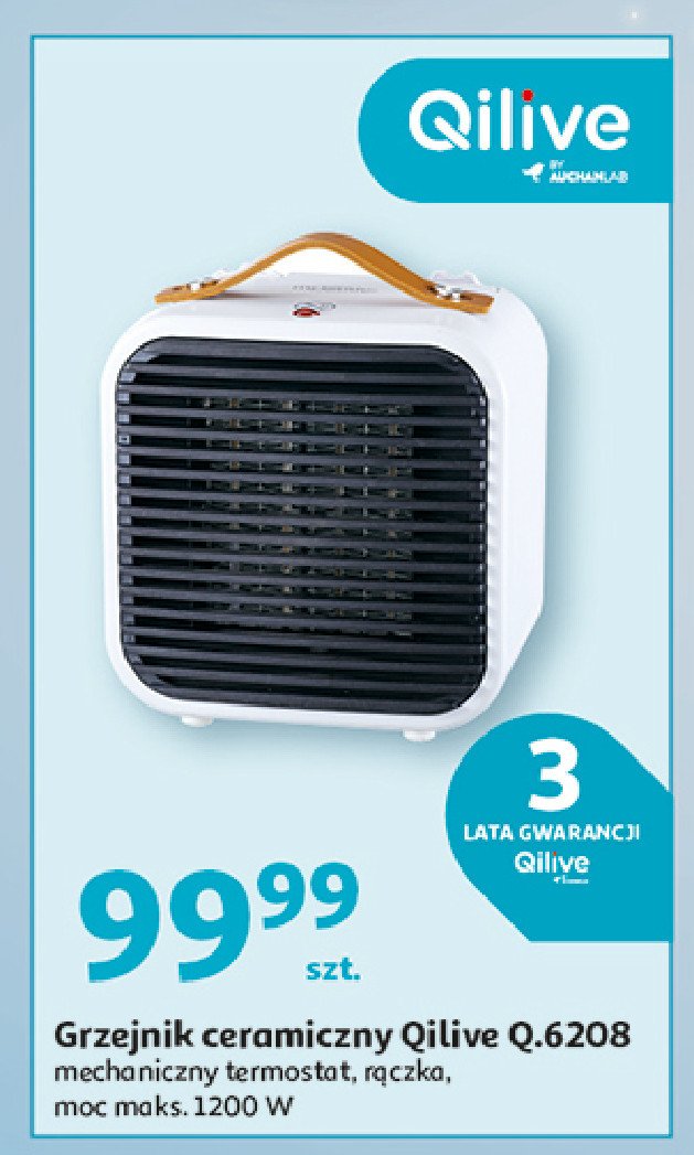 Grzejnik ceramiczny q.6208 Qilive promocja