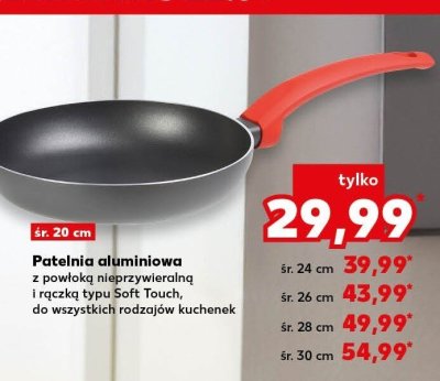 Patelnia aluminiowa z powłoką nieprzywierającą 20 cm promocja w Kaufland