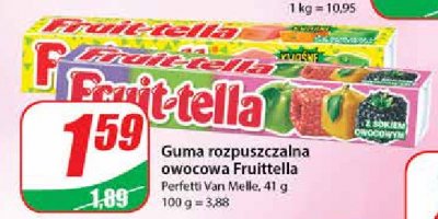 Cukierki do żucia cytrusowy mix Fruittella classic promocja