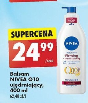 Balsam do ciała ujędrniający z pompką Nivea q10 promocja