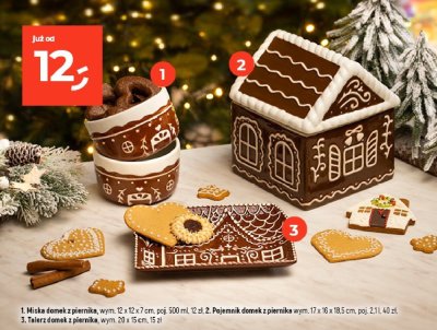 Pojemnik domek z piernika promocja w Dealz