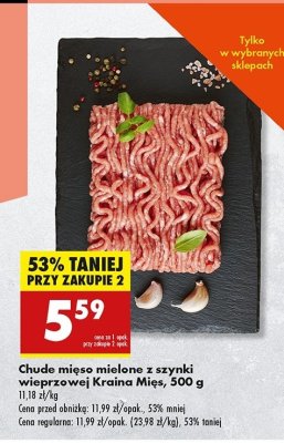 Mi臋so mielone z szynki wieprzowej chude Kraina mi臋s promocja