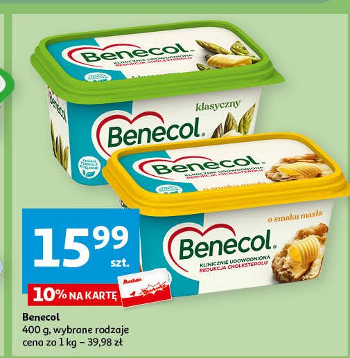 Margaryna Benecol o smaku masła promocja