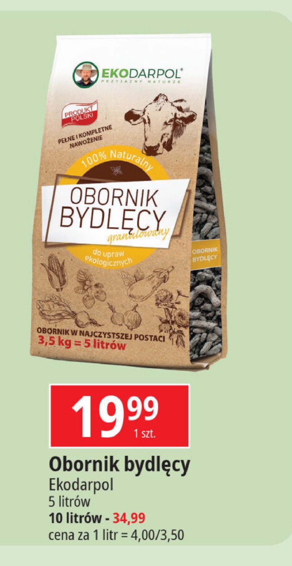 Obornik bydlęcy Ekodarpol promocja