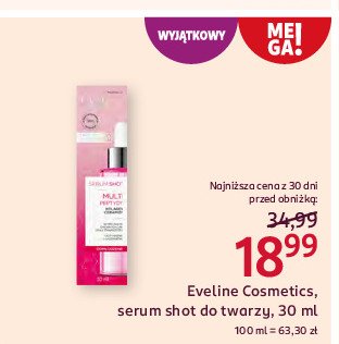 Serum shot multipeptydowe Eveline face therapy proffessional promocja